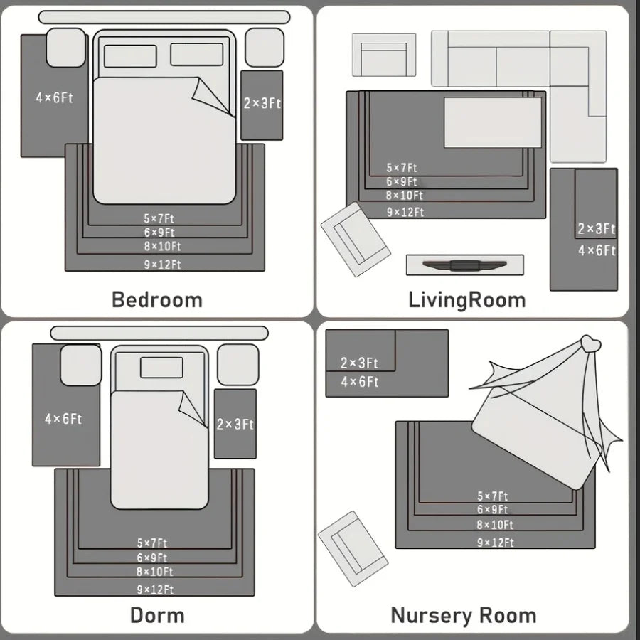 Aubusson Plush Geometric Area Rug 100 Percent Polyester