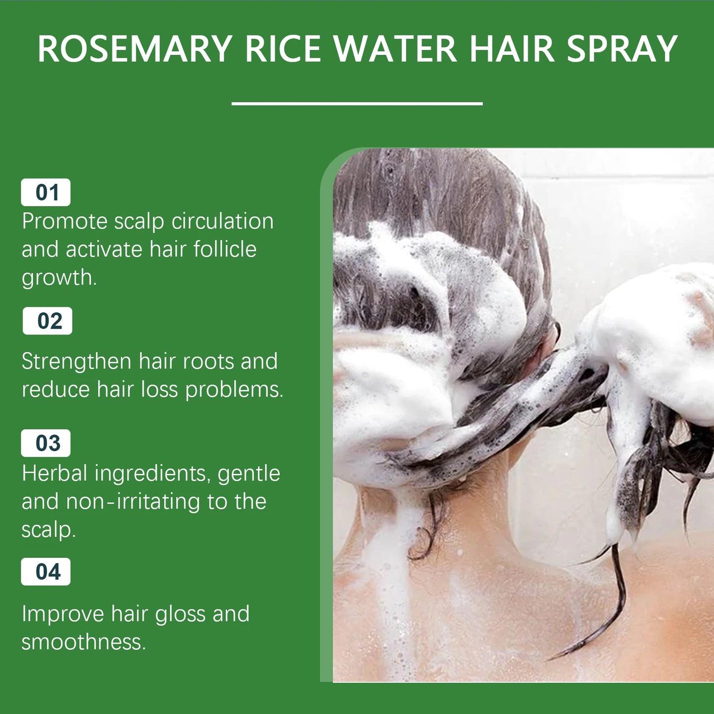 Hoegoa Rosemary Hair Care Spray Promote Scalp Circulation