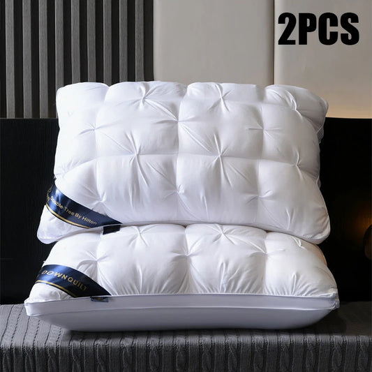 NONECN 2 Piece Sleep Pillow Set Soft Support Bed Pillows