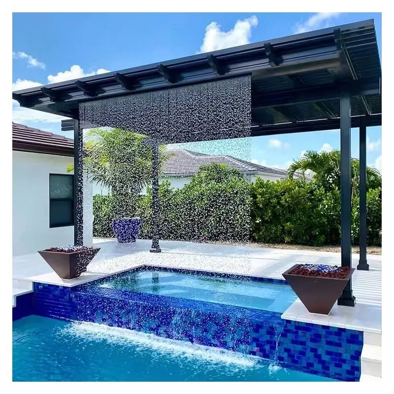 304 Stainless Steel Water Curtain For Outdoor Landscape Fountain