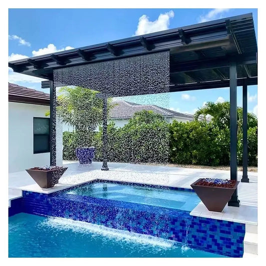304 Stainless Steel Water Curtain For Outdoor Landscape Fountain