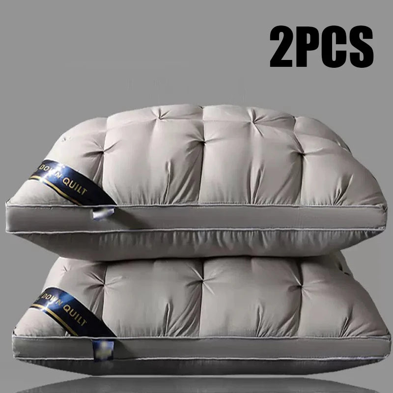 NONECN 2 Piece Sleep Pillow Set Soft Support Bed Pillows