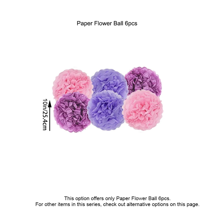 Birthday Party Decorations Set With Happy Birthday Banner And Pompoms