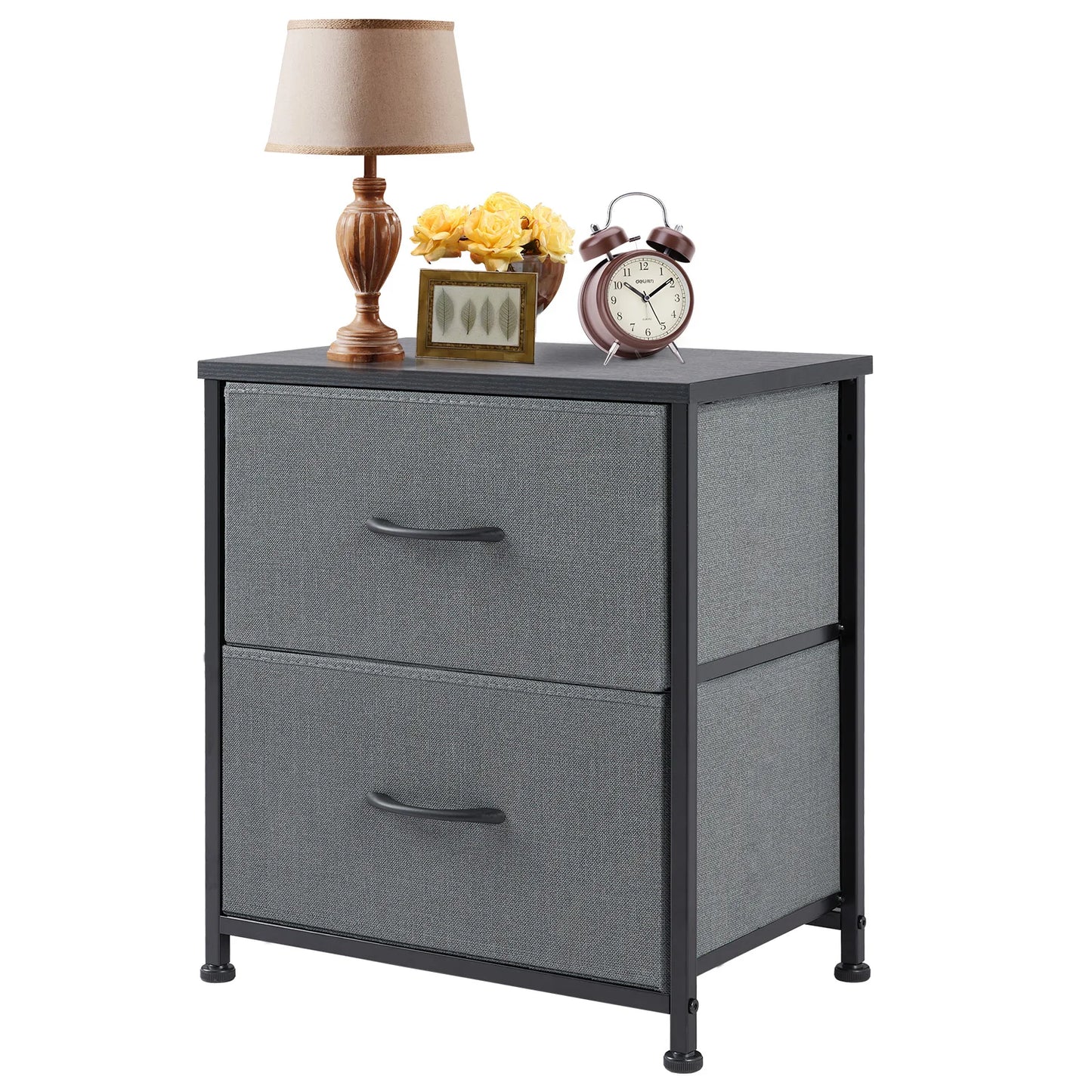 JHK Nightstand Bedside Table Coffee Sofa Storage Cabinet Bedroom Furniture