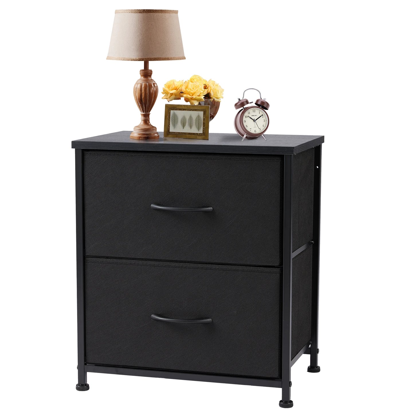 JHK Nightstand Bedside Table Coffee Sofa Storage Cabinet Bedroom Furniture