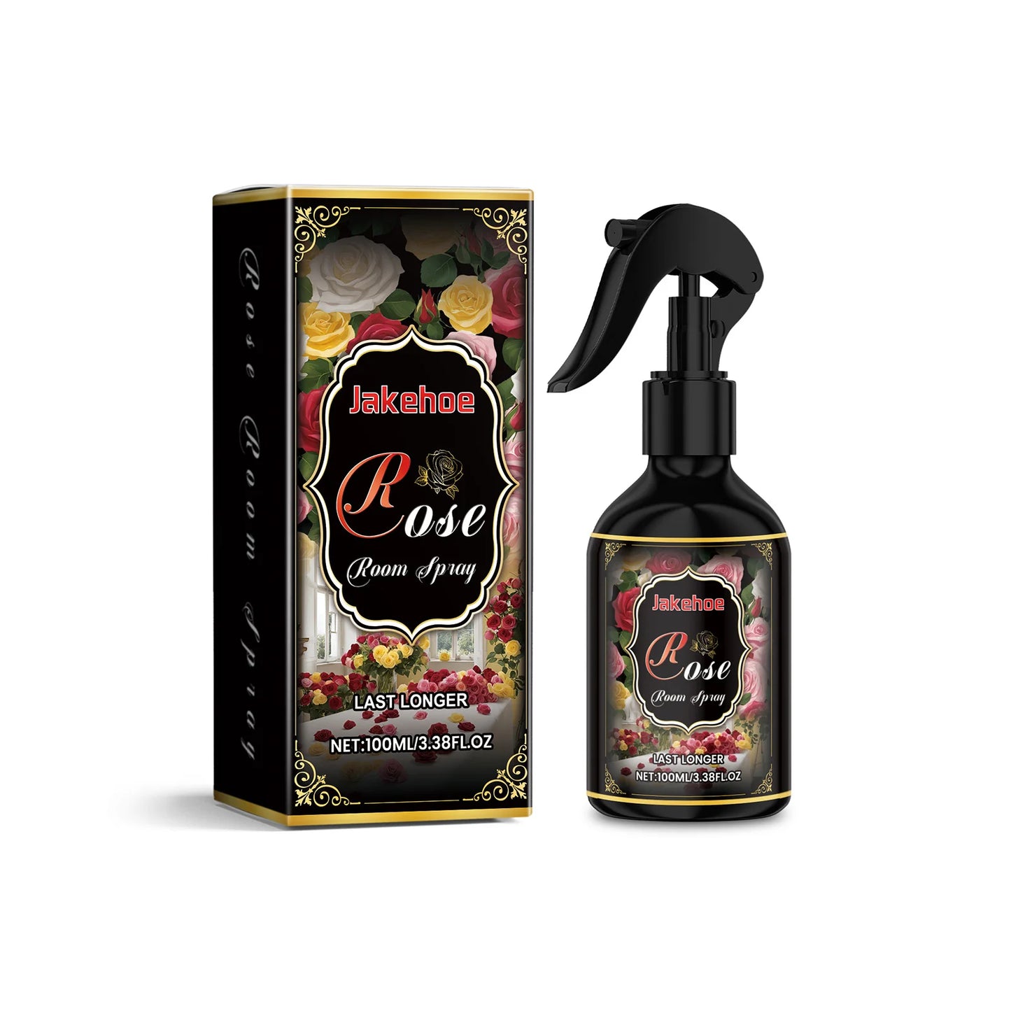 Jakehoe Rose Scent Room Spray Air Freshener For Office Bedroom