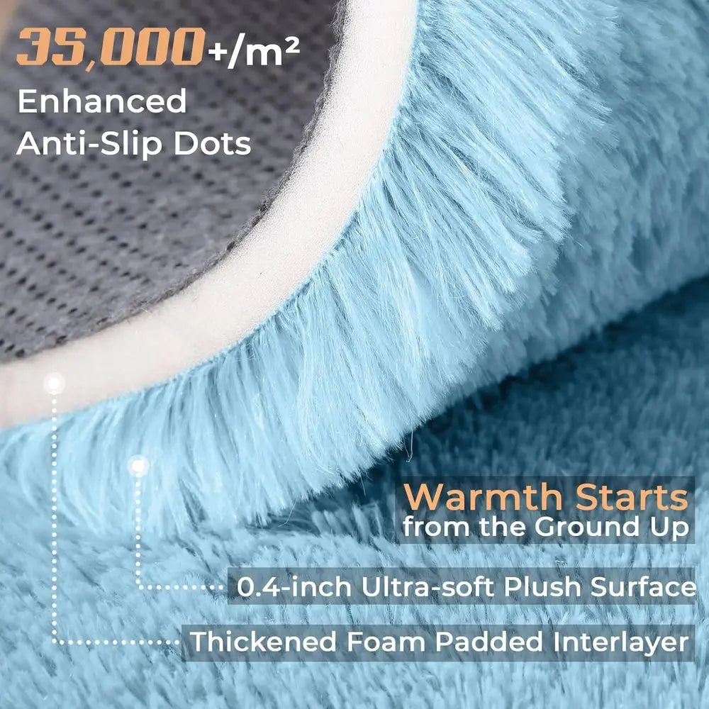 Soft Plaid Wool Flat Woven Area Rug For Living Rooms And Nurseries