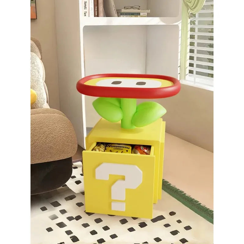 Modern Morocco Nightstand Bedside Table With Simple Storage Rack