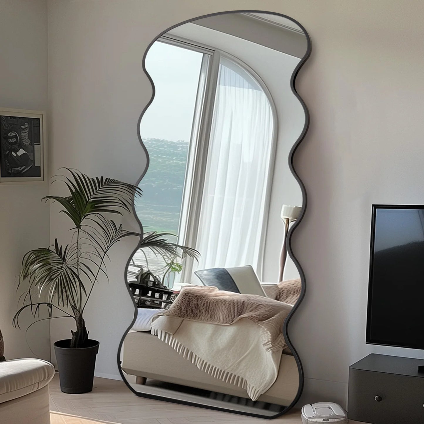 Antok Full Length Mirror With Stand For Bedroom Living Room