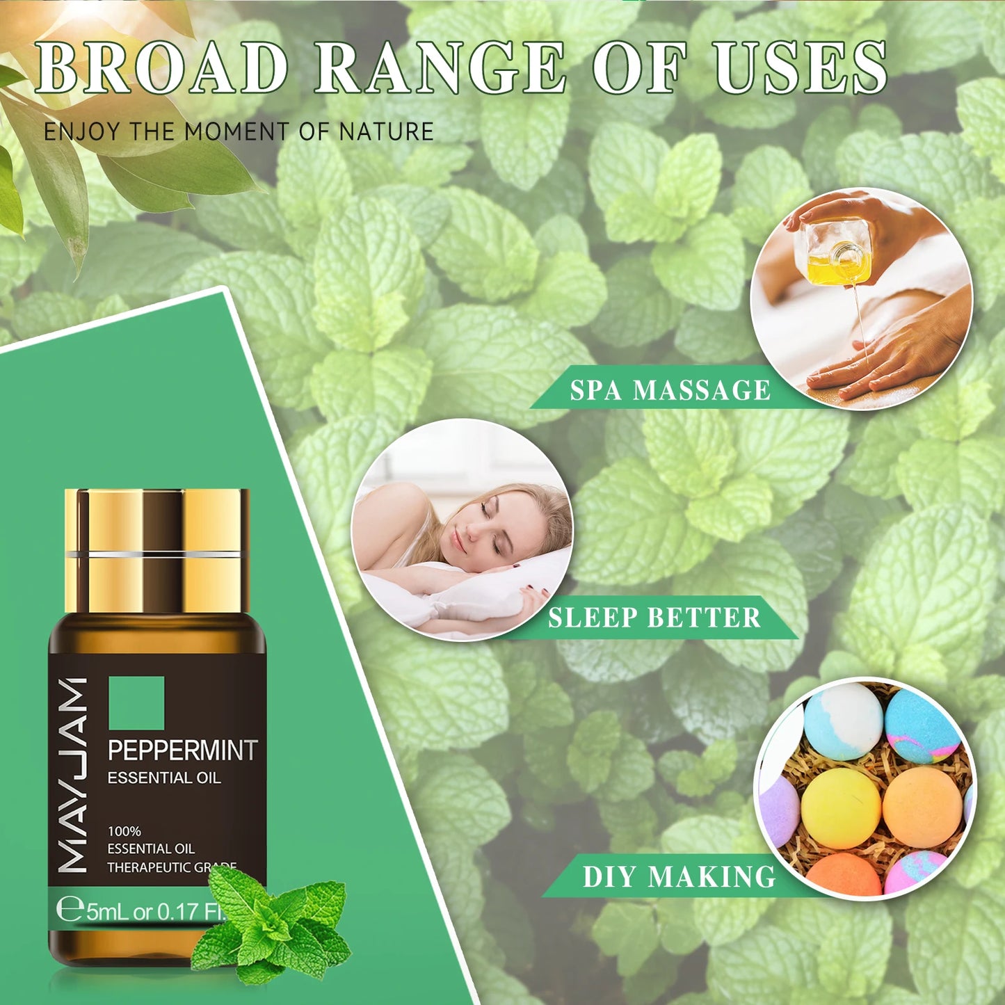 MAYJAM 35Pcs Set Pure Essential Oils For Humidifier Diffuser Air Freshener