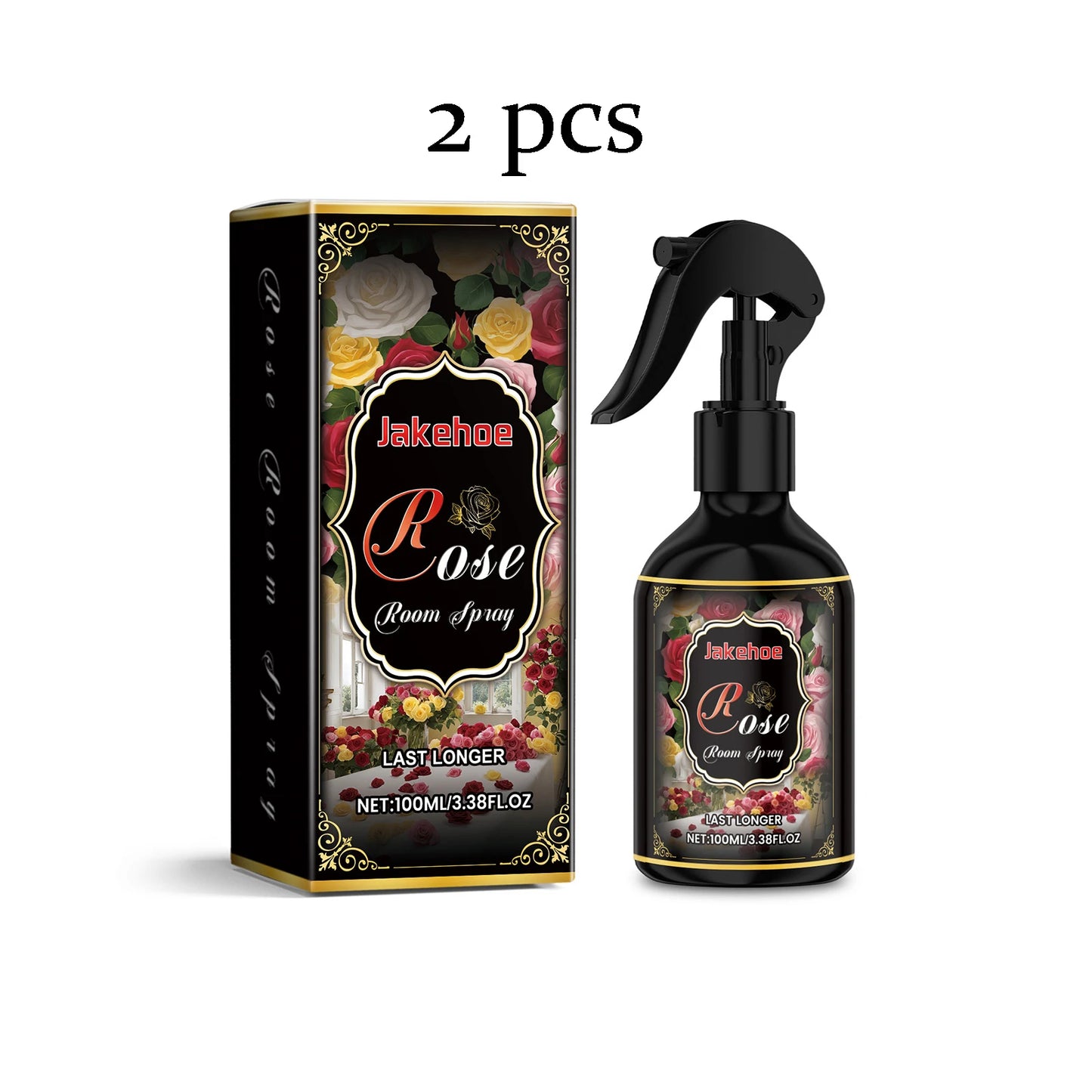 Jakehoe Rose Scent Room Spray Air Freshener For Office Bedroom