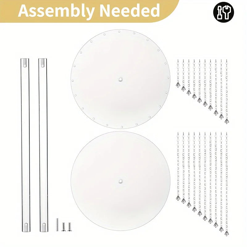 Function Acrylic Wedding Vase Modern Decorative Centerpiece For Tables